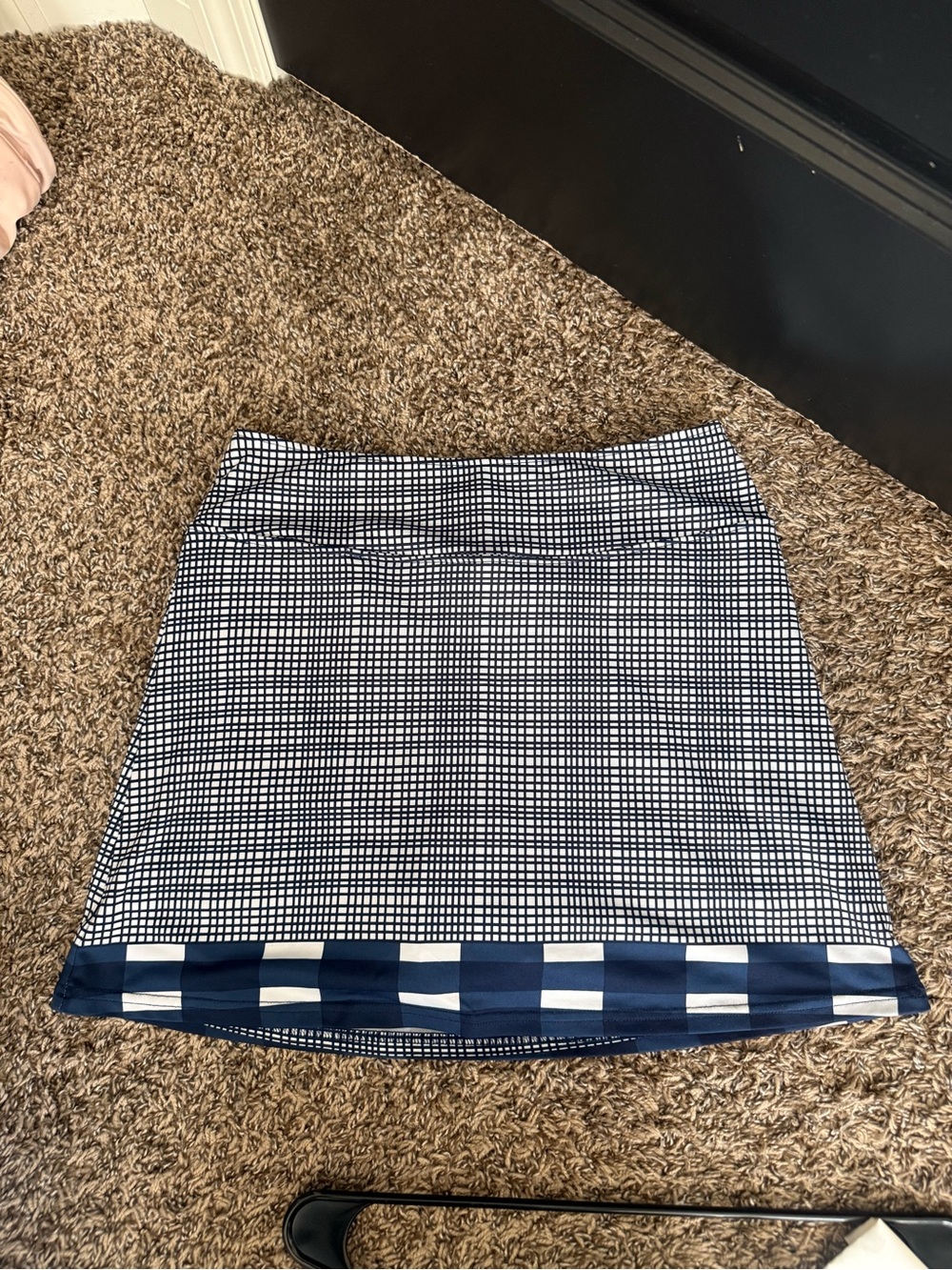 Golftini "Do Not Disturb" Pull-On A-Line Skort Size M